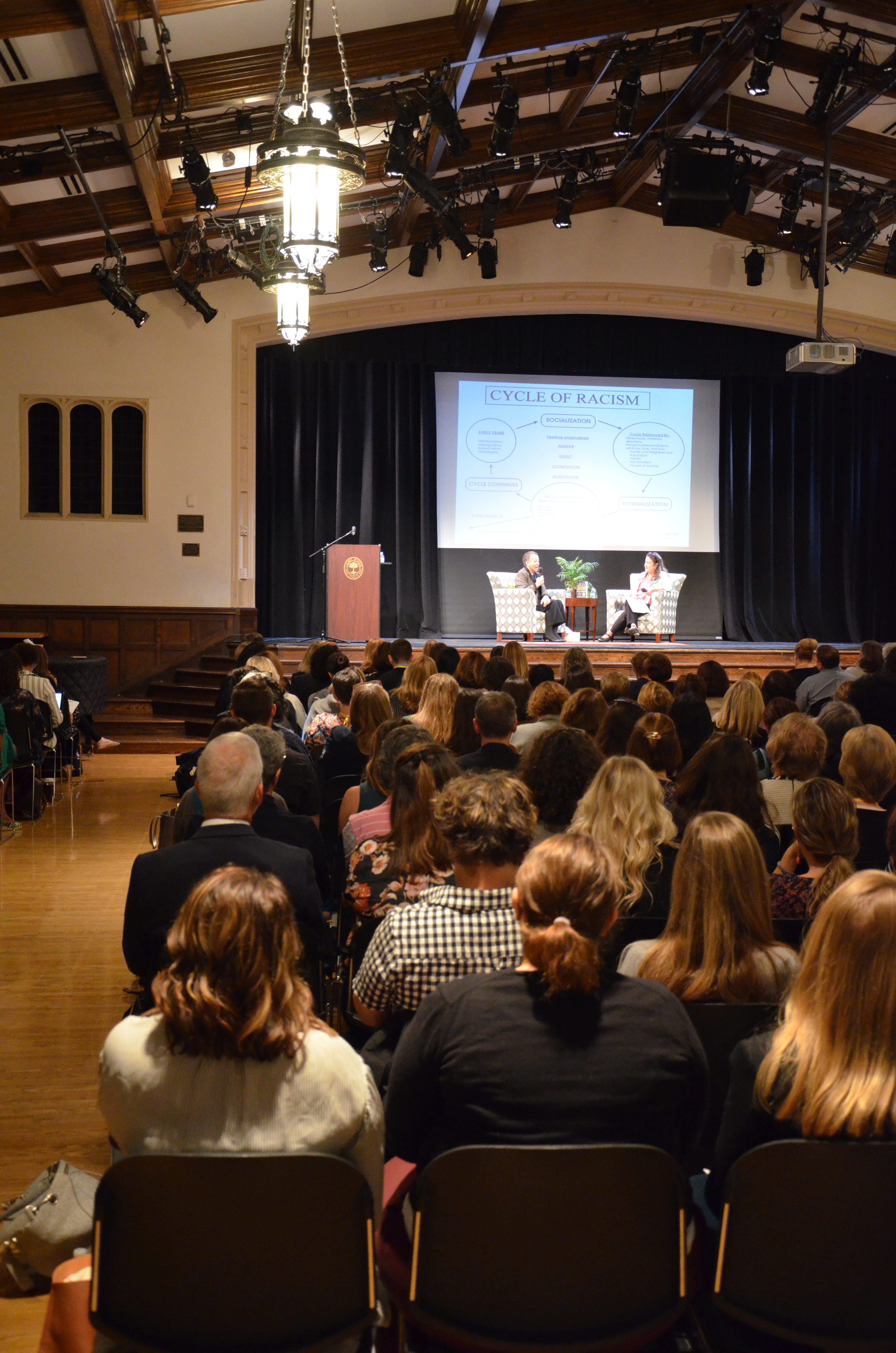 Dr Tatum auditorium long view